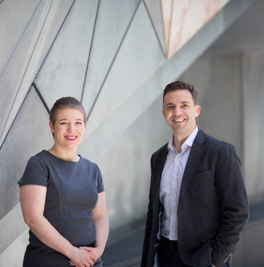 Alex Perini and Margaret Coulter, the team behind Summerhill Financial Services